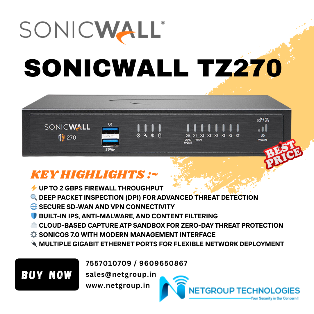 TZ270 – Branch / Startup (50 users)